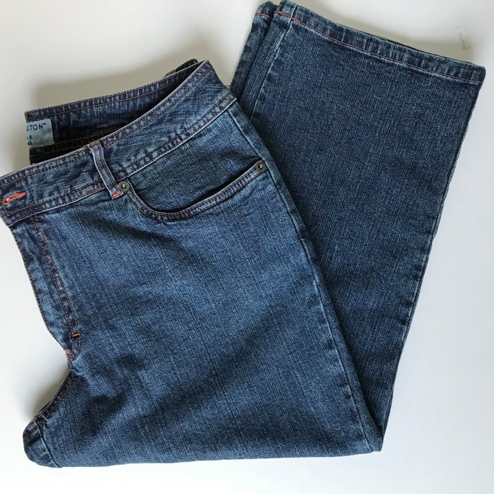 Cropped Capri Jeans Mom
